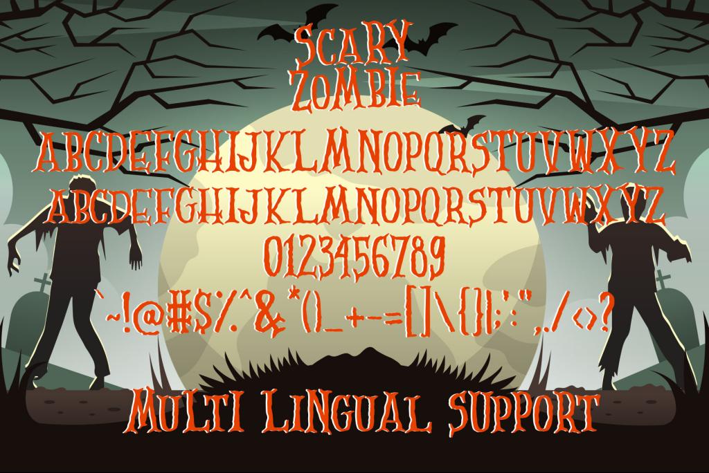 Scary Zombie illustration 6