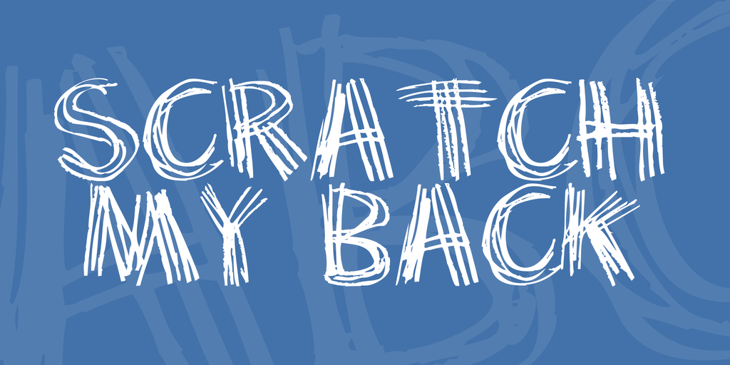 Scratch my back illustration 1