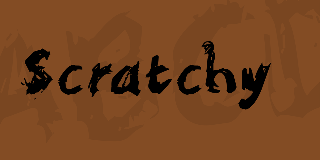Scratchy  illustration 1