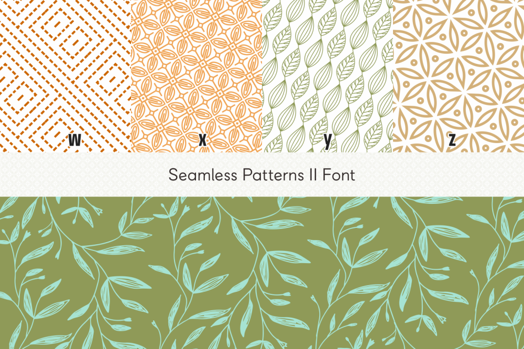 Seamless Patterns II illustration 8