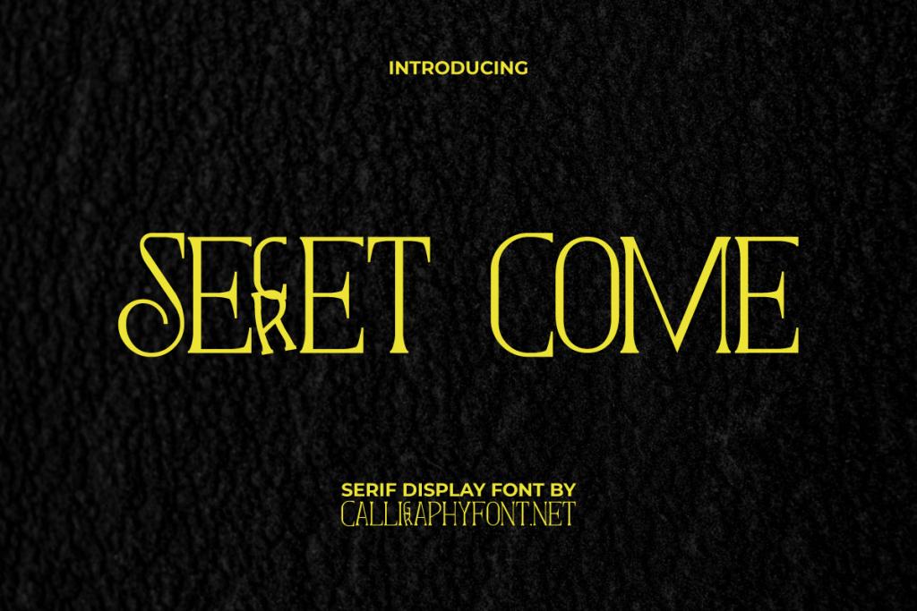 Secret Come Demo illustration 2