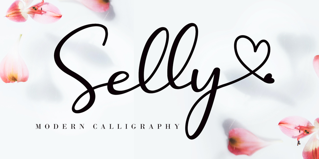 Selly Calligraphy illustration 1