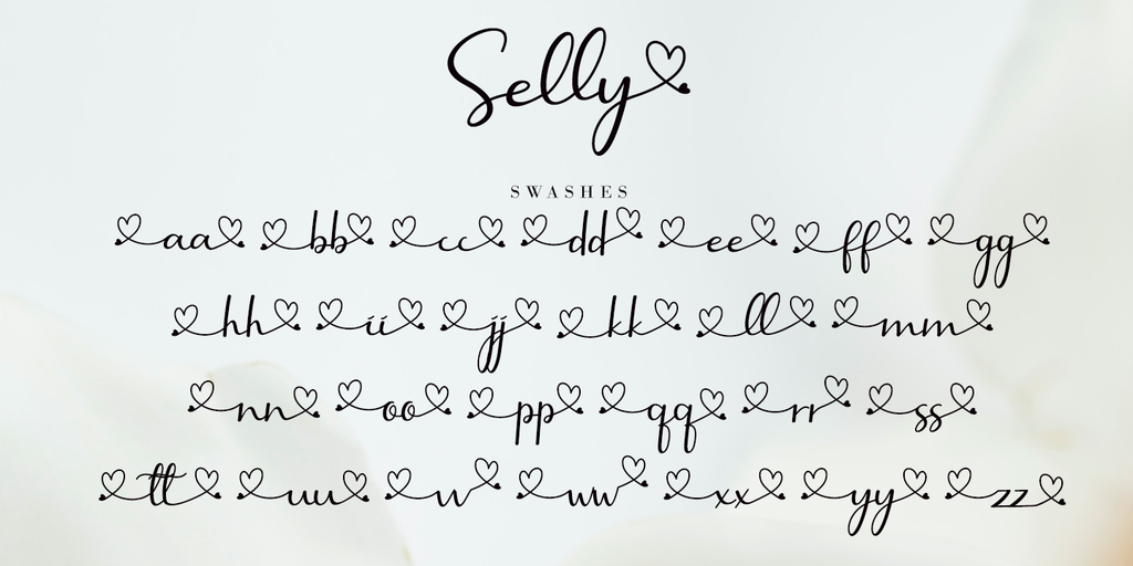 Selly Calligraphy illustration 3