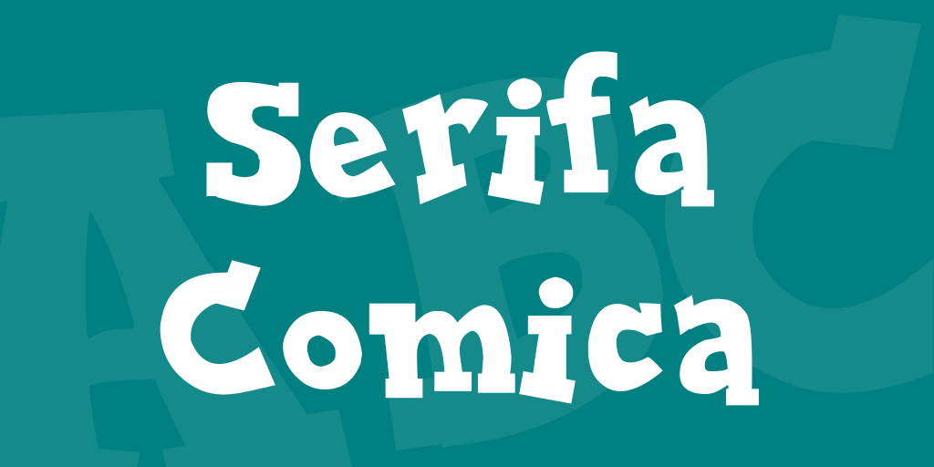Serifa Comica illustration 2