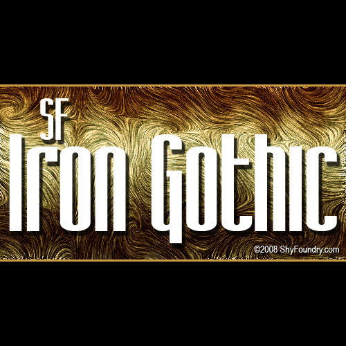 SF Iron Gothic illustration 1