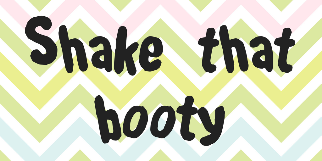 Shake that booty illustration 4