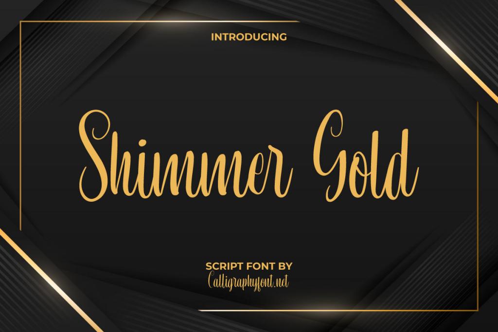 Shimmer Gold Demo illustration 2