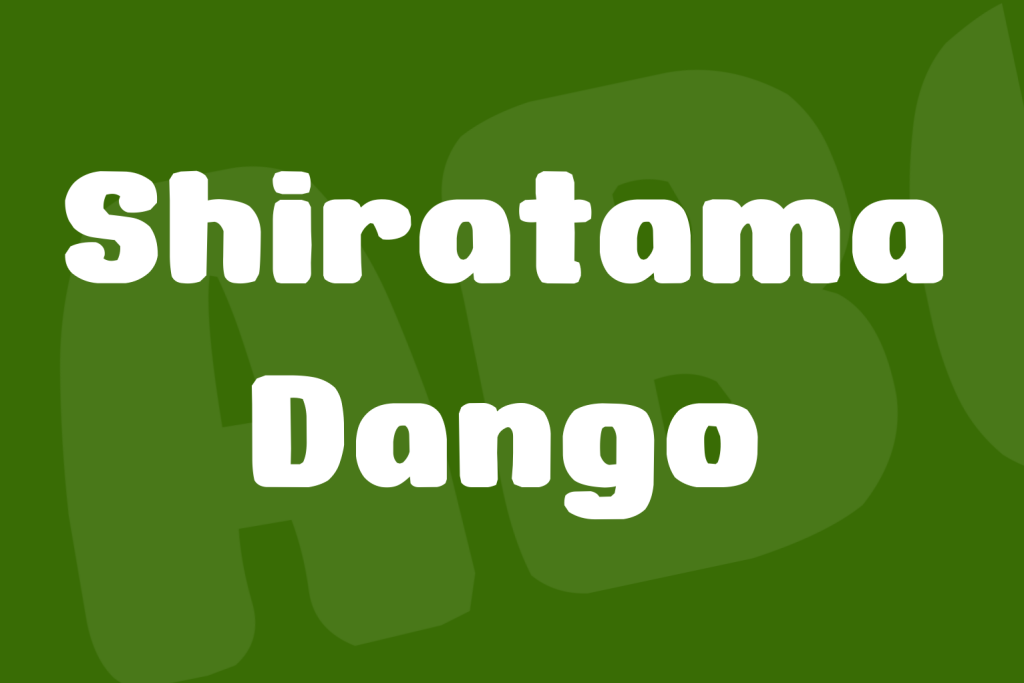 Shiratama Dango illustration 2
