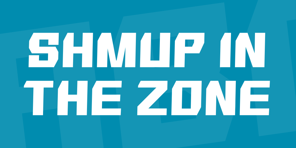 SHMUP in the zone illustration 1