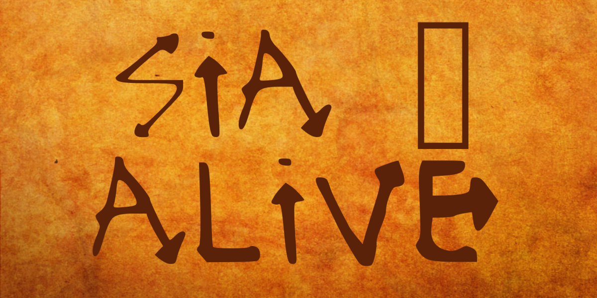 Sia - Alive Font · 1001 Fonts