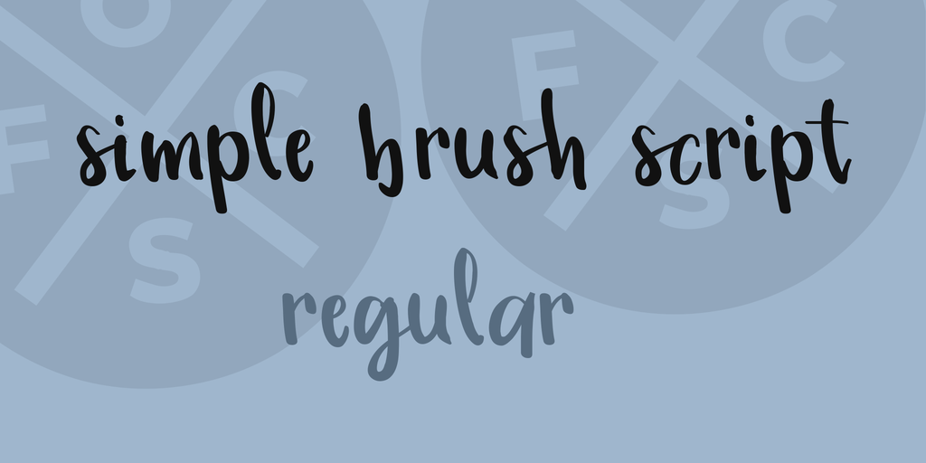 Simple Brush Script illustration 4