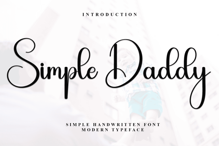 Daddy Font Tutorial Simple Daddy Font · 1001 Fonts