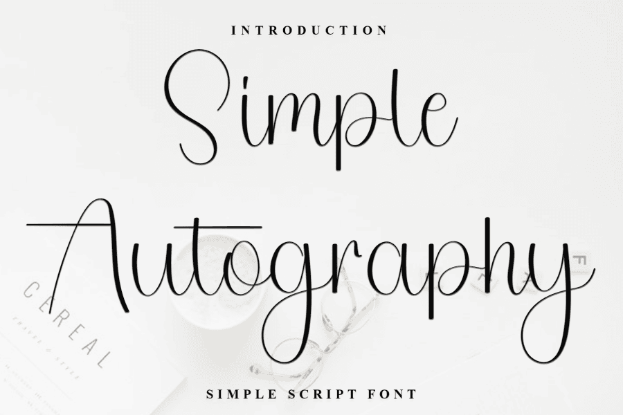 Simple Photography Font · 1001 Fonts