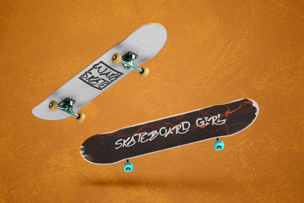 Skateboard Girl Demo illustration 5