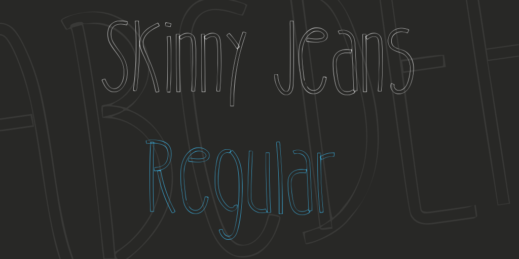 Skinny Jeans illustration 1