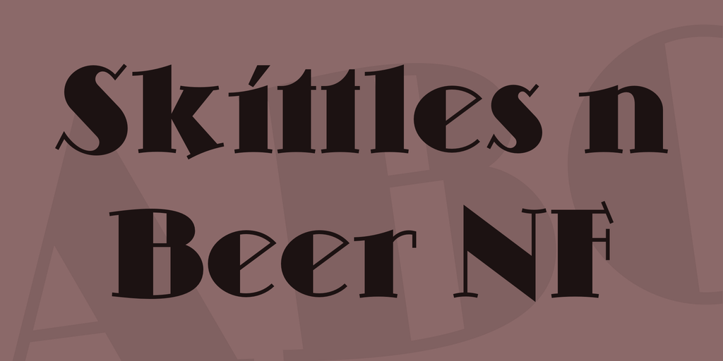 Skittles n Beer NF illustration 1