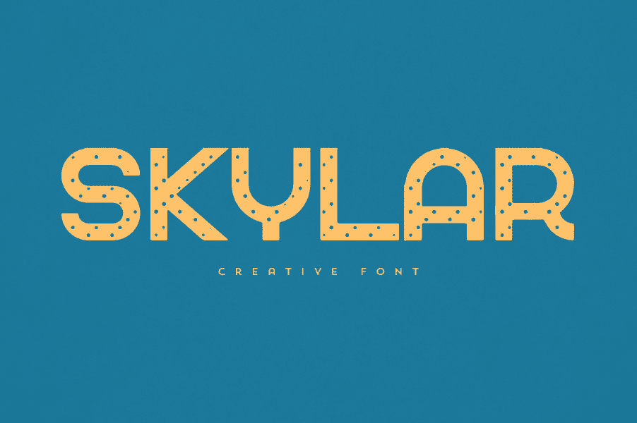 Skylar Font · 1001 Fonts