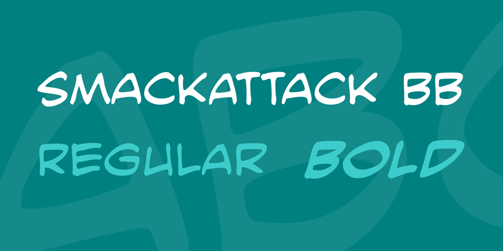 SmackAttack BB Font Family · 1001 Fonts