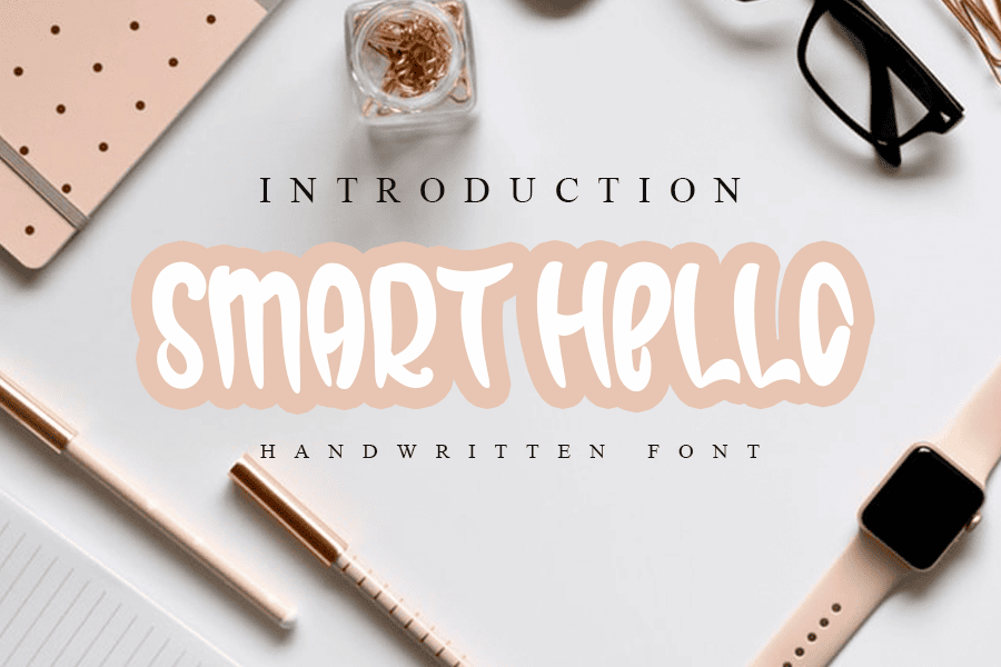 SMART HELLO Font · 1001 Fonts