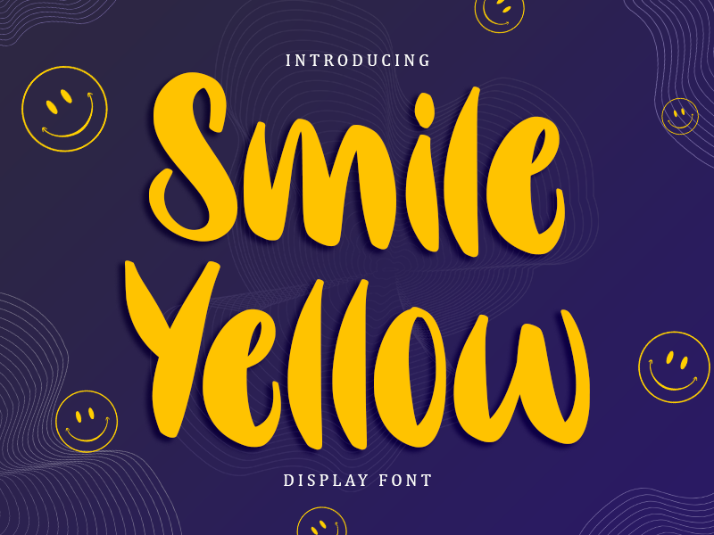 Smile Yellow - Personal Use illustration 1