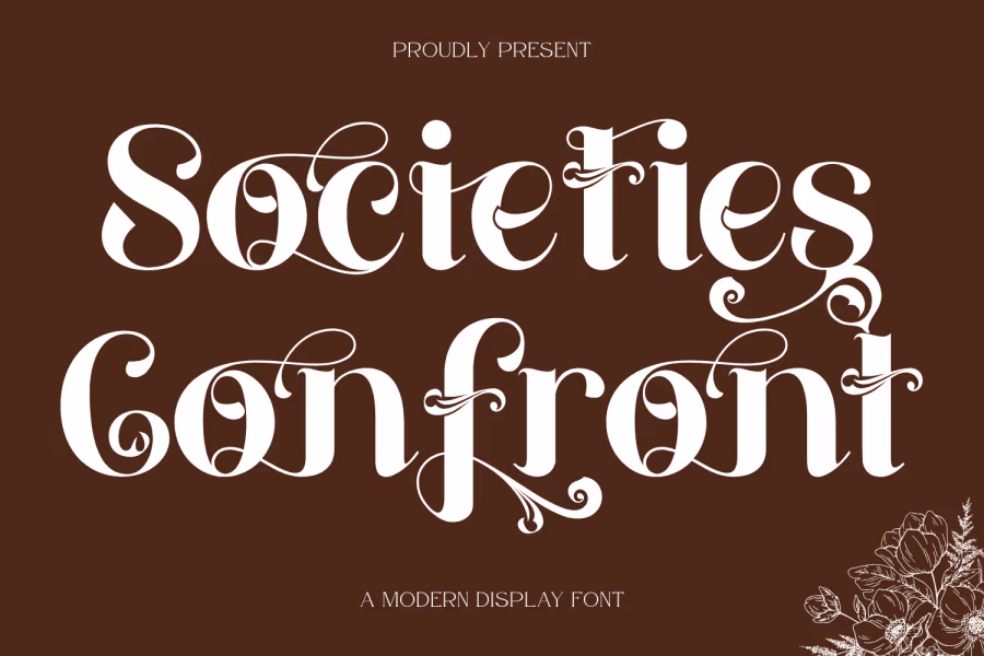 Societies Confront by 177 Studio — Free Font Download | NoBadFonts