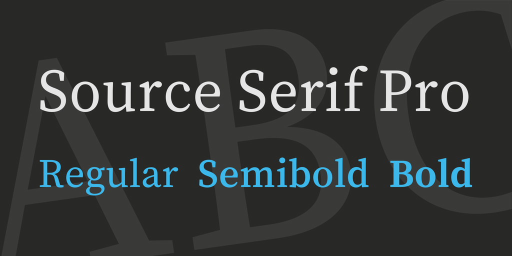 Source Serif Pro illustration 1