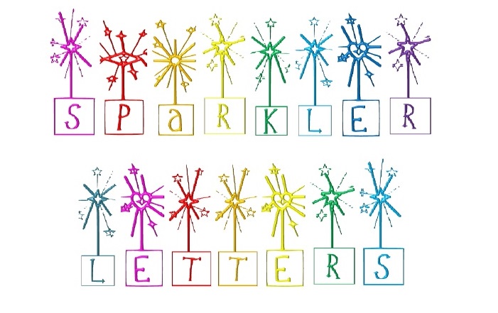 Sparkler Letters illustration 2