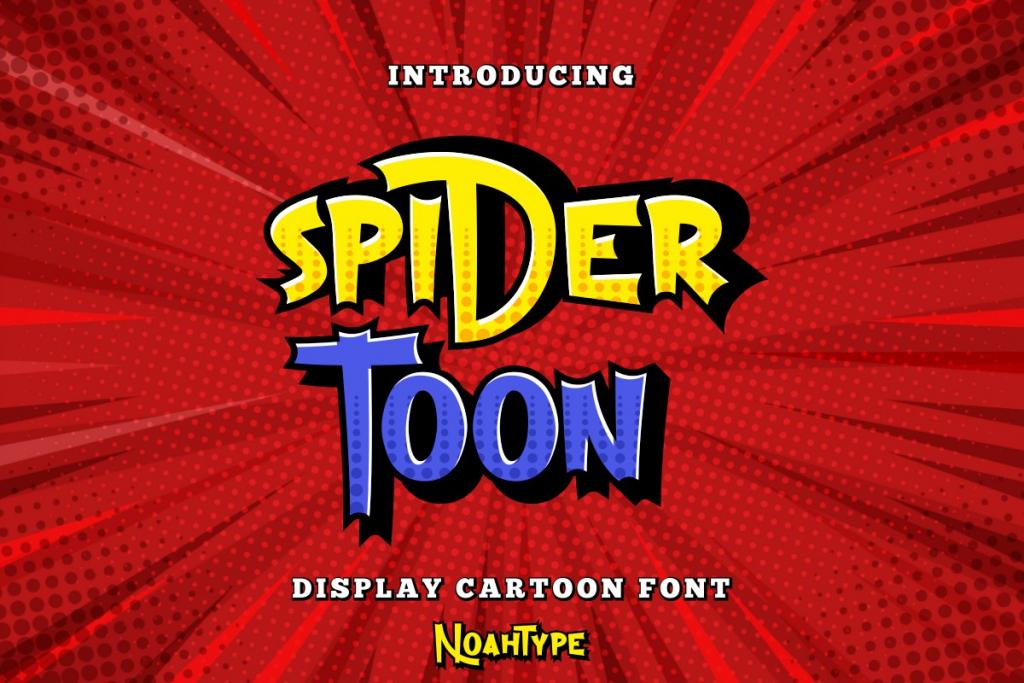 Spider Toon Demo illustration 2