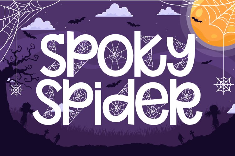 Spoky Spider illustration 3