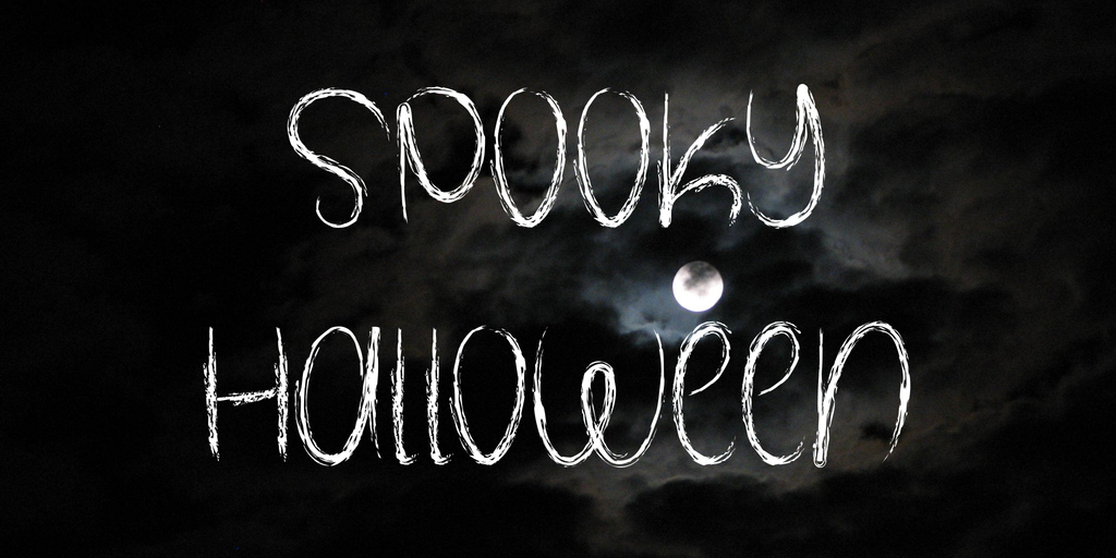 Spooky Halloween illustration 2