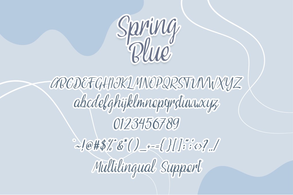 Spring Blue illustration 4