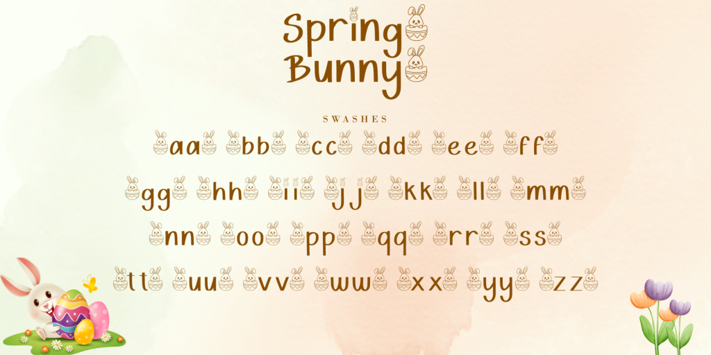 Spring Bunny illustration 8