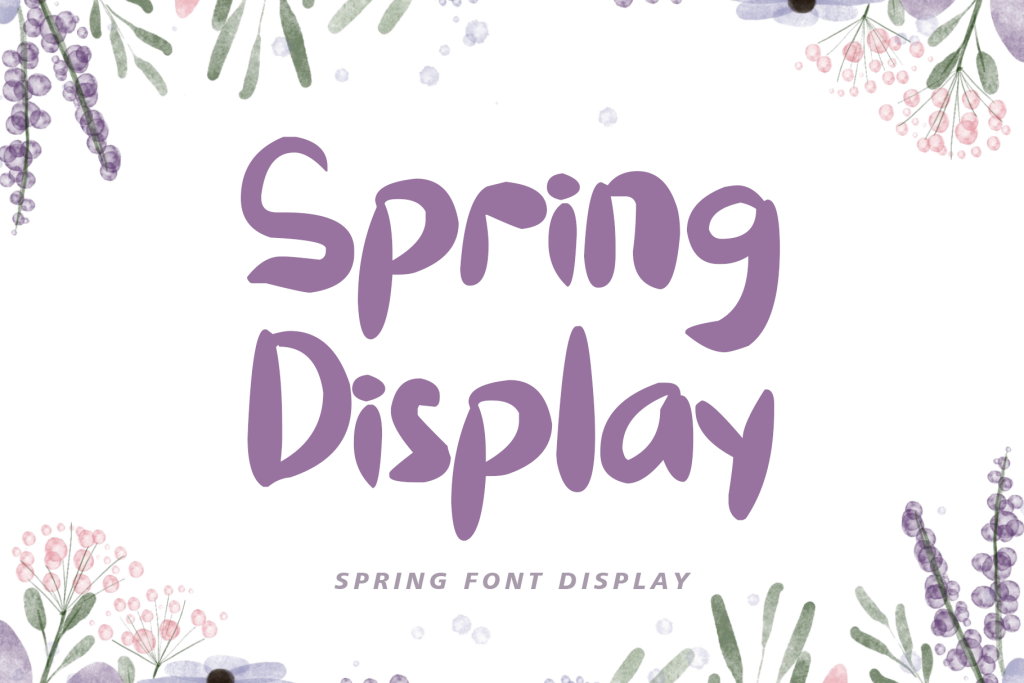 Spring Display illustration 1
