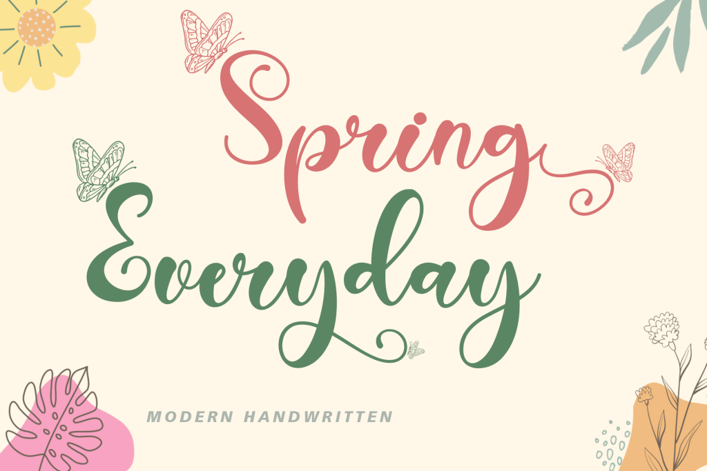 Spring Everyday illustration 1