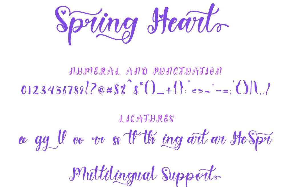 Spring Heart illustration 11