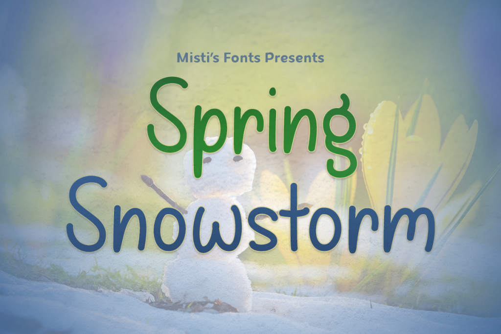 Spring Snowstorm illustration 3