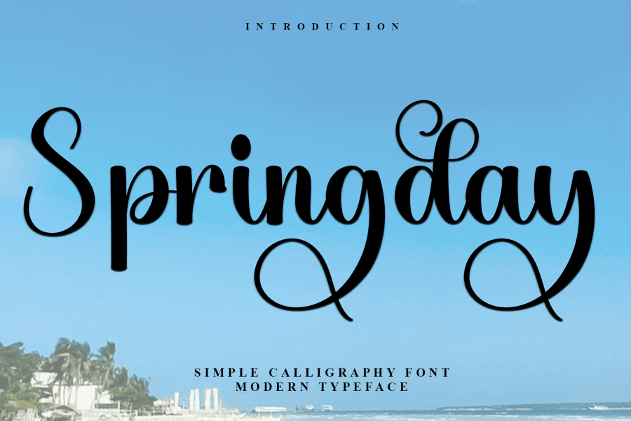 Springboard Font Springday Font · 1001 Fonts