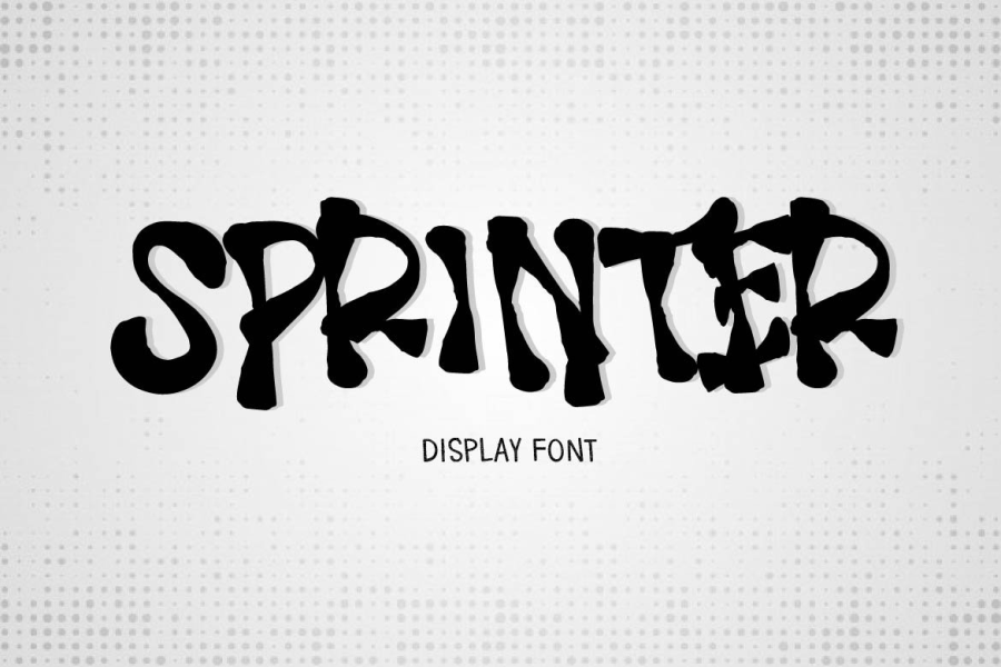 SPRINTER Font · 1001 Fonts