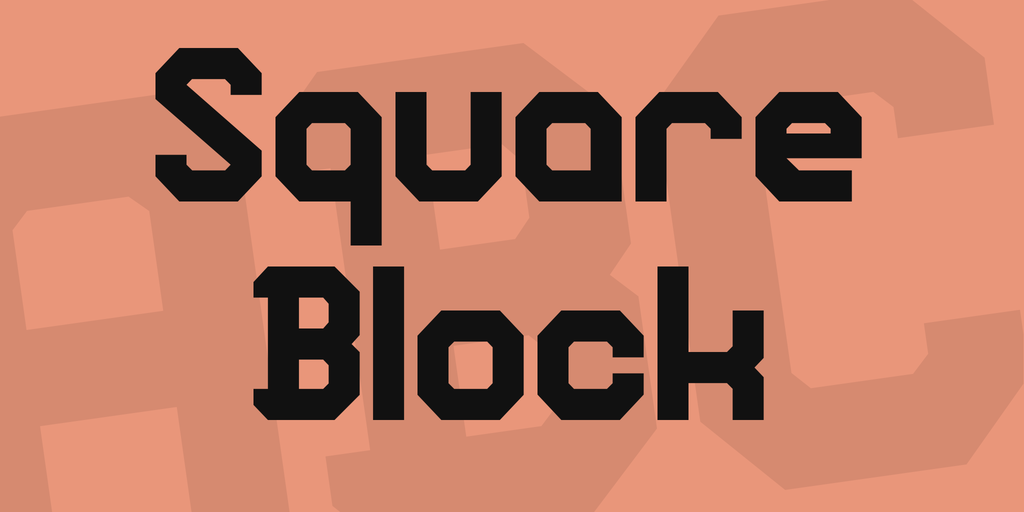 Square Block illustration 1