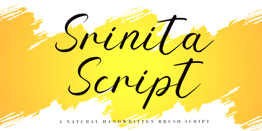 Srinita Script illustration 3
