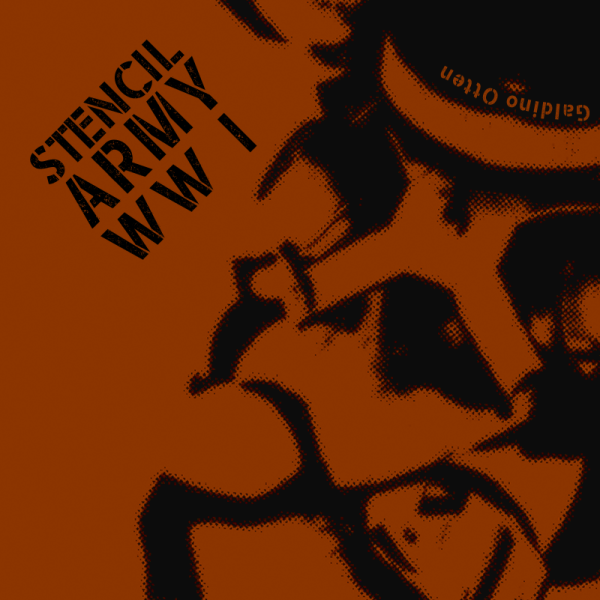 Ww1 Writing Indesign Stencil Army WW I Font · 1001 Fonts