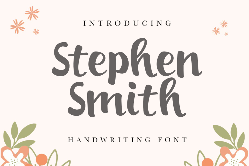 stephen-smith-font-1001-fonts