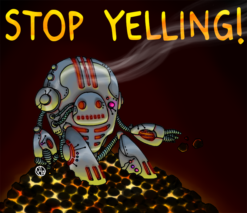 Stop Yelling illustration 1