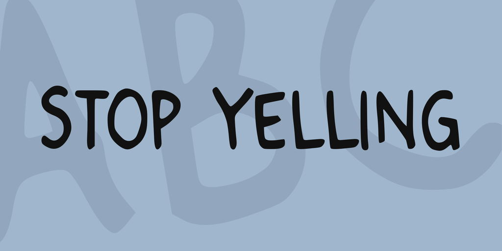 Stop Yelling illustration 6