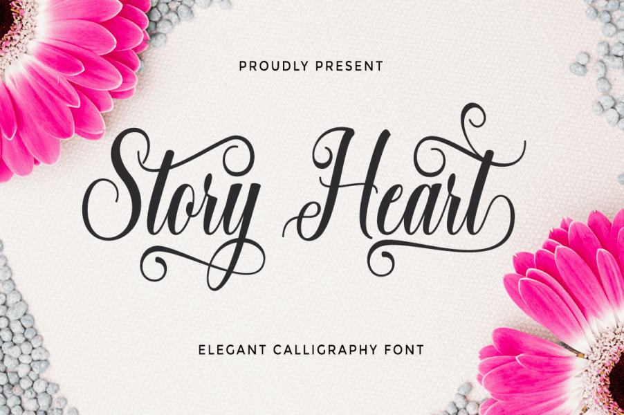 Story Heart Font · 1001 Fonts