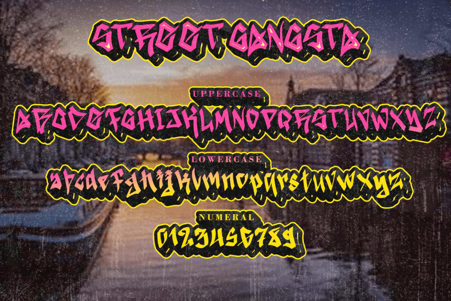 Street Gangsta Demo Font · 1001 Fonts