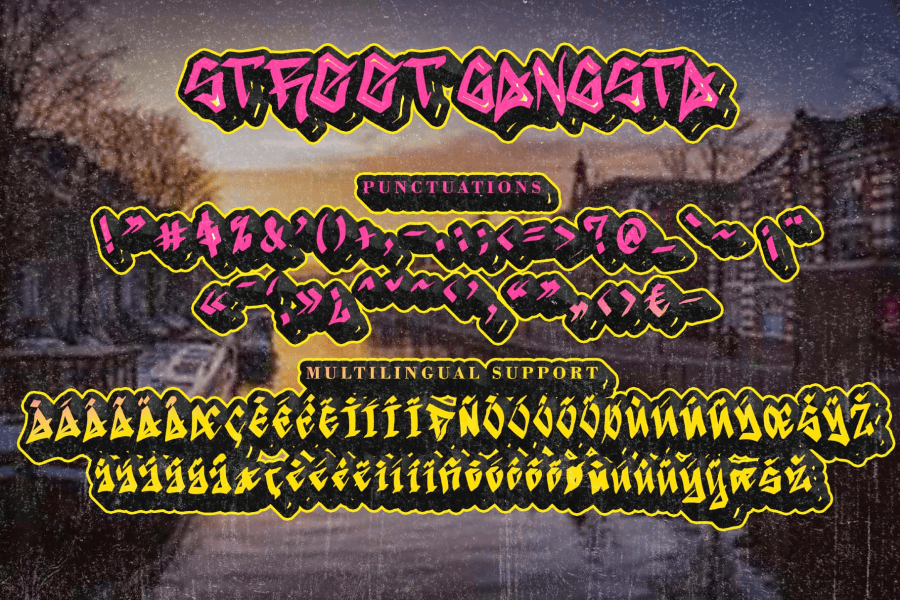 Street Gangsta Demo Font · 1001 Fonts