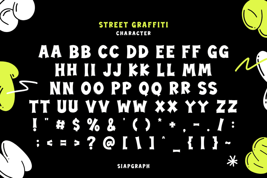 Street Graffiti Font · 1001 Fonts