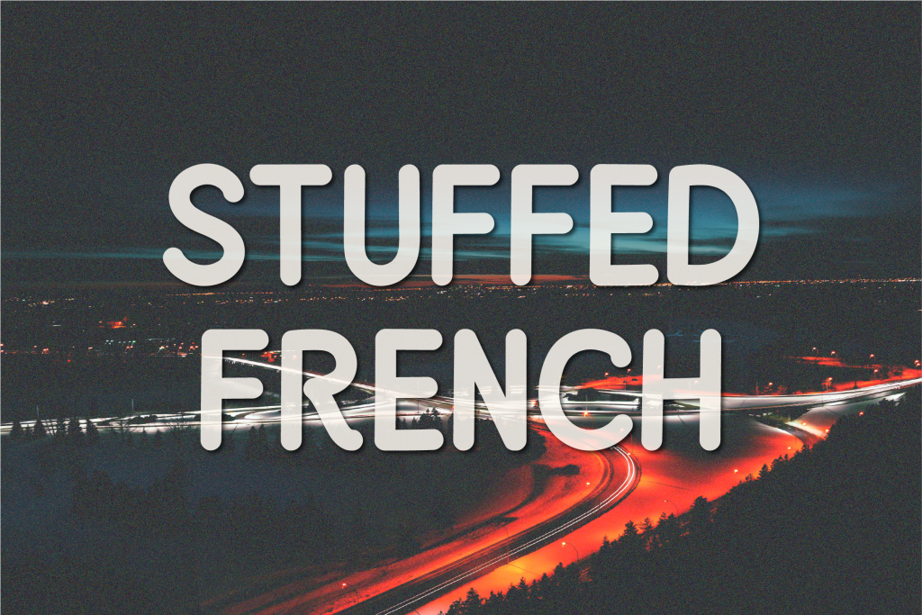 Stuffed French illustration 2