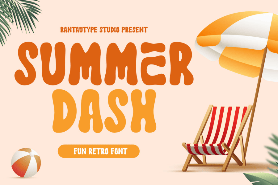 Summer Dash Font · 1001 Fonts